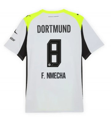 Lacne Muži Futbalové dres Borussia Dortmund Felix Nmecha #8 2025-26 Krátky Rukáv - Preč